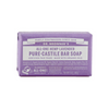 Jabón de castilla en barra lavanda Dr. Bronner's 140g