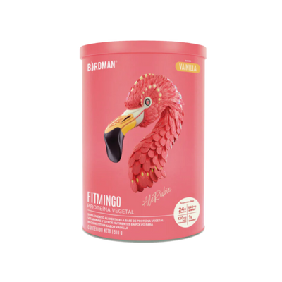 Proteína vegana Fitmingo sabor vanilla Birdman 510g