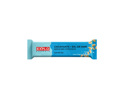Barra energía cacahuate+sal Explo 35g