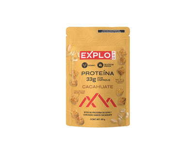 Bites de cacahuate Explo 80g