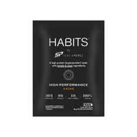 Sachet proteína sabor cacao High performance Habits 38.5g