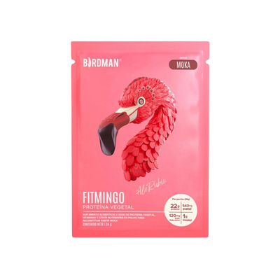 Sachet proteína sabor moka Fitmingo Birdman 30g