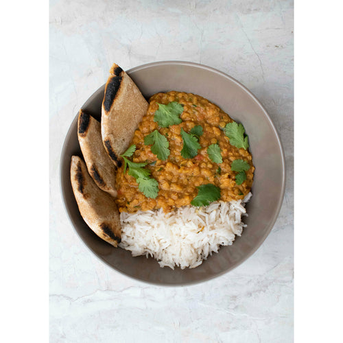 Receta: Curry de lentejas